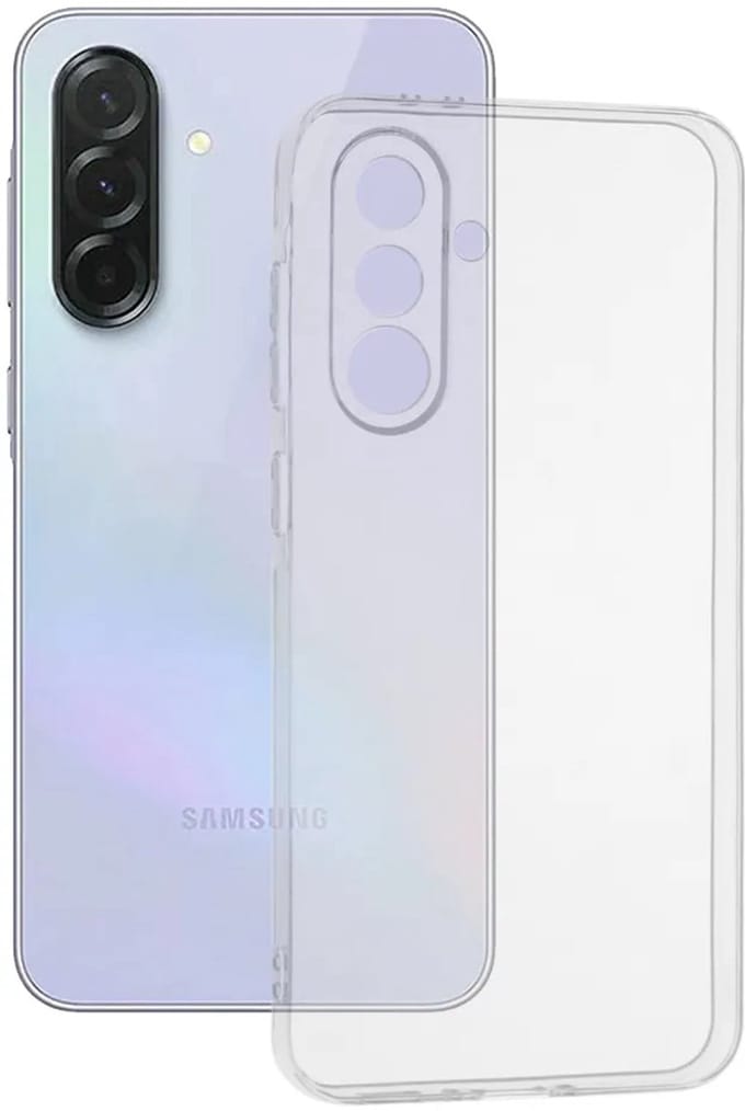 Hoesje geschikt voor Samsung Galaxy A36 - Techsuit Clear Silicone Back Cover - Transparant