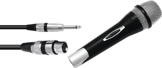 Omnitronic microfoon met kabel -  Dynamische microfoon