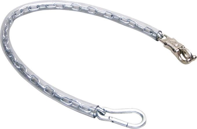 S2g Aanbindketting 100 Cm Staal Zilver