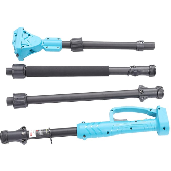 Verlengstok met 4 secties Elektrische snoeischaar Hoge takkenschaar Verlengset voor BL1820 BL1830 BL1840 gray