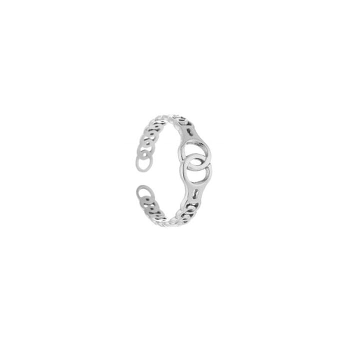 Bijoutheek Ring Infinity Ketting Zilver JE12861 (One Size)