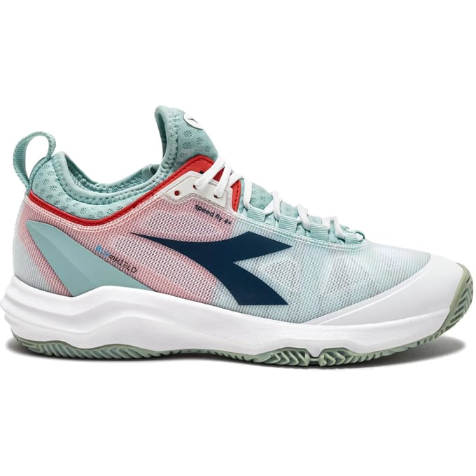Diadora Speed Blushield Fly 4 + Tennisschoenen Dames-Wit,Mint