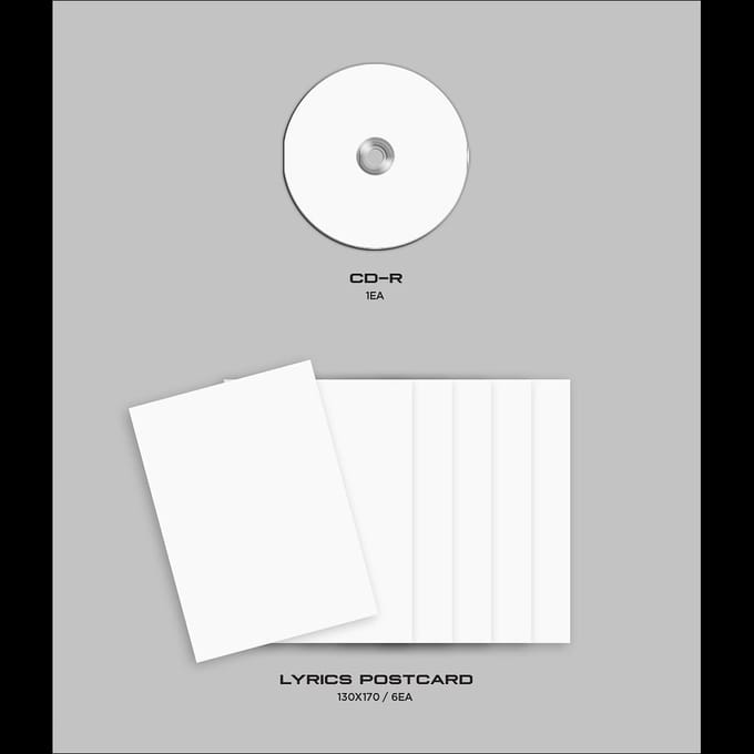 ROCKY 2e Mini Album BLANK Random Ver white