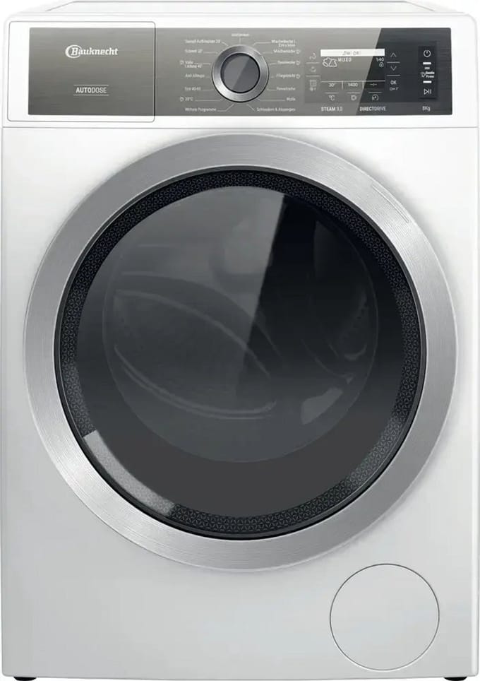Bauknecht B8X 89ADE SILENCE | Wasmachine | 8 kg | Stoom | Duits taaldisplay