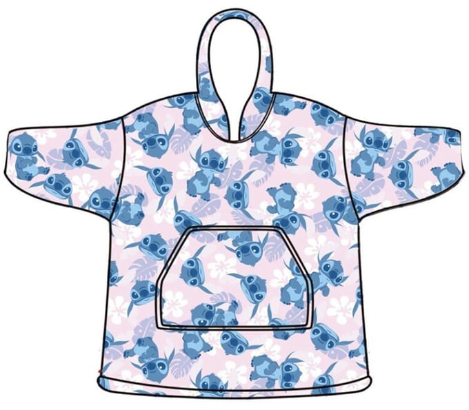 Disney Lilo & Stitch Hoodie - One Size Volwassen - Polyester