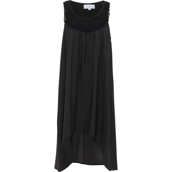 usha Zomerjurk Dames zwart