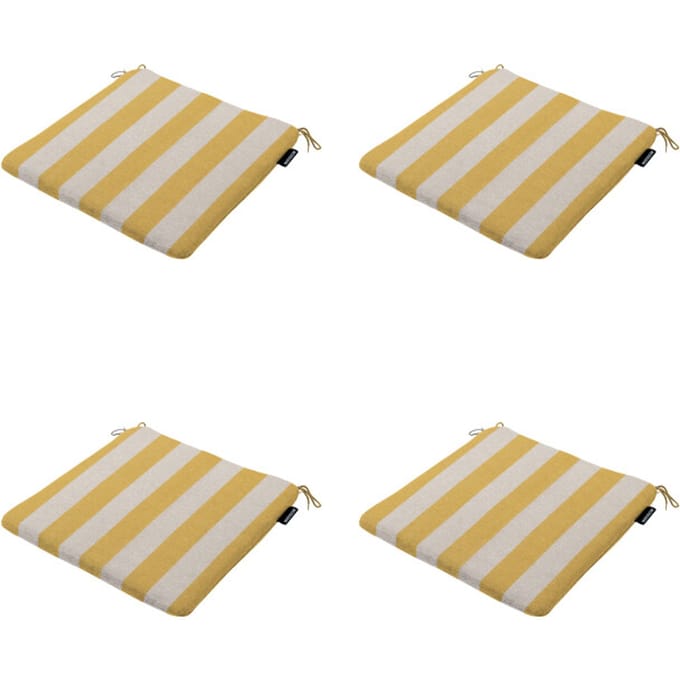 Madison zitkussen amora - 40x40x4,5cm set van 4