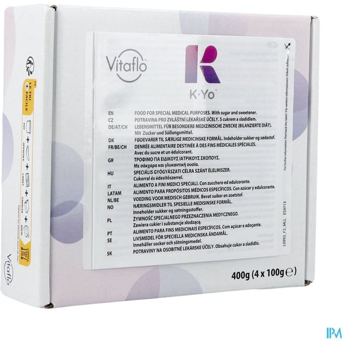 K.yo Pudding Chocolade 4x100g