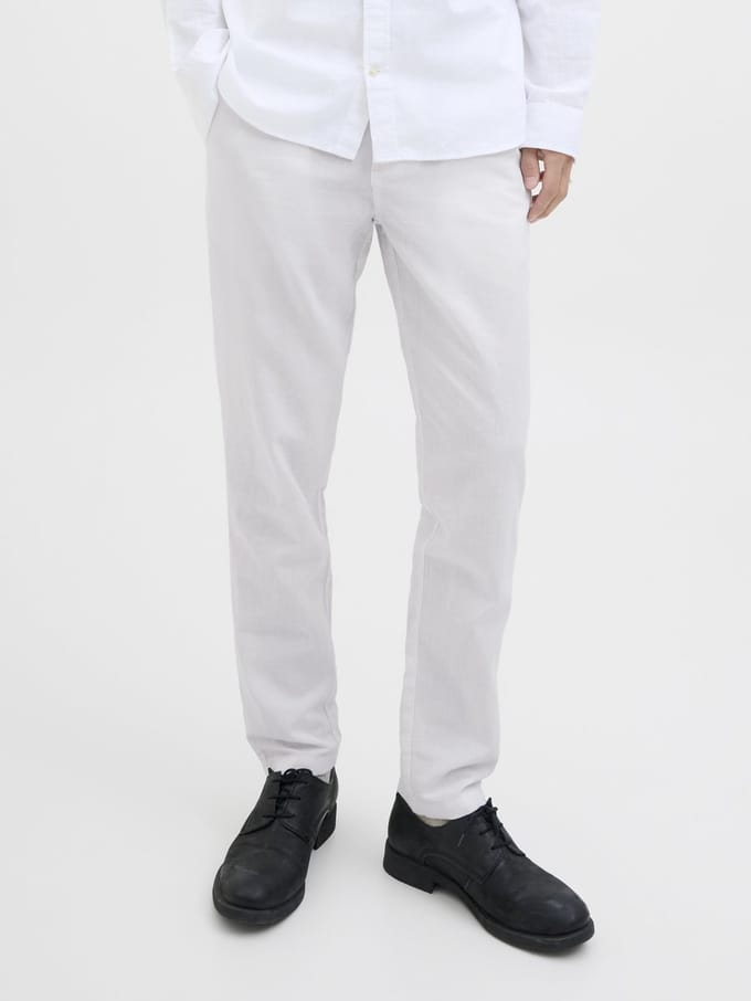 JACK&JONES - JPSTACE JJSUMMER LINEN BLEND PANT 2-PACK - Heren - Broeken