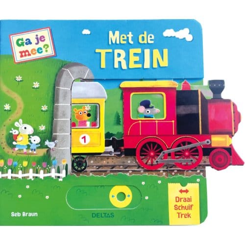 Ga je mee? - Met de trein Kleurboeken