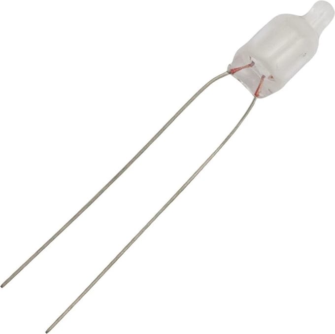 Schiefer Draaduiteinde Neonlamp | 65V/95V 6x13mm