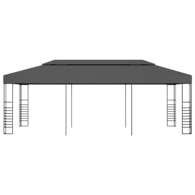 vidaXL - Prieel - 3x6 - m - antraciet