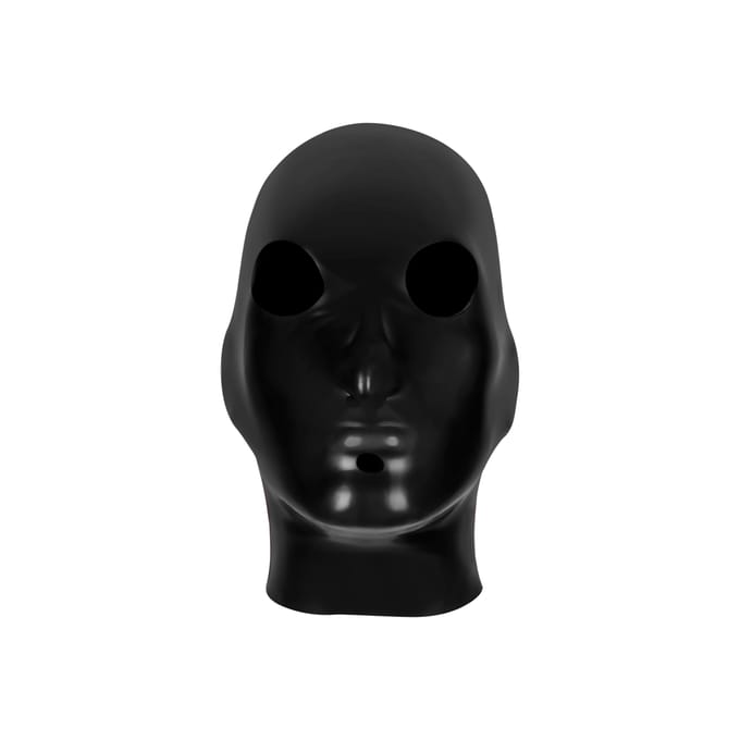 Rimba - Latex Gezichtsmasker - Hood - Hoofd Masker S/M