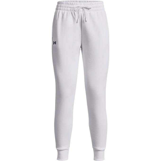 Under Armour Rival taps toelopende joggingbroek voor dames (Wit)