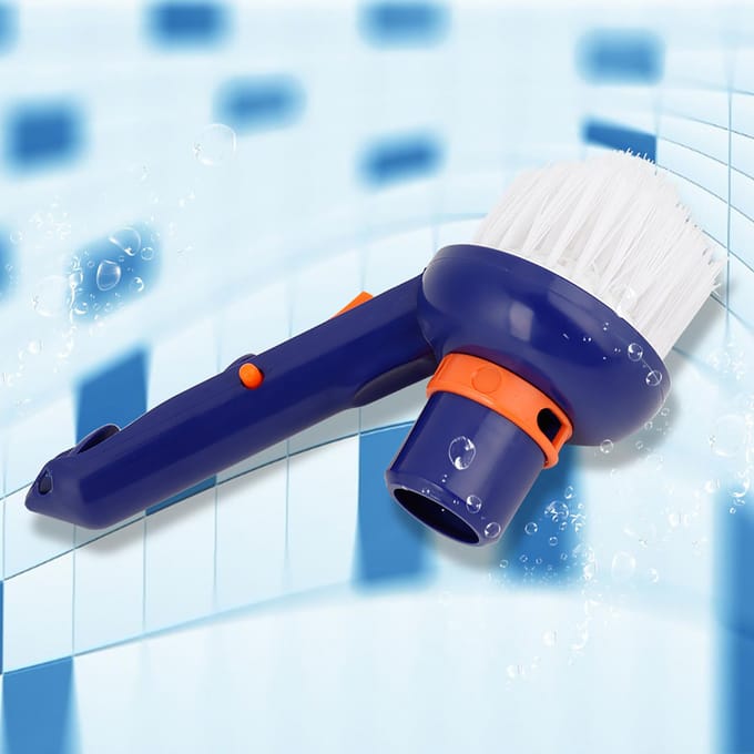 Zwembad Traphoek Stofzuigerborstel Spa's Hot Tubs Reinigingsborstels Nylon Borstelharen blue