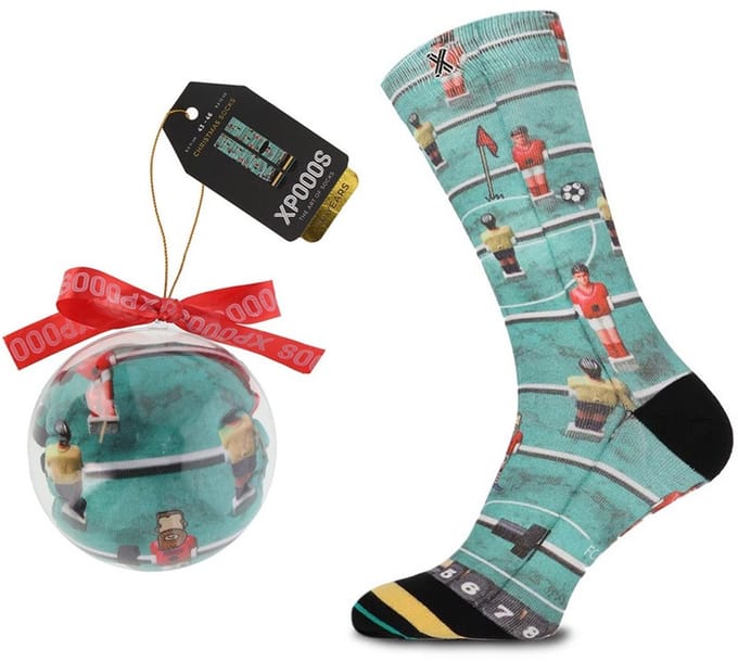 XPOOOS - Cody Heren Sokken Kerst Ornament - 1-Pack - Maat 43-46