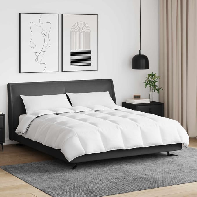 vidaXL - Winter - Duvet - met - kussen - 3 - st - Wit - Donsveer