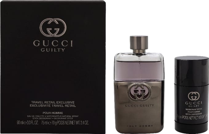 Gucci Guilty Pour Homme Gift Set Eau de Toilette 90 ml + deodorant stick 75 ml