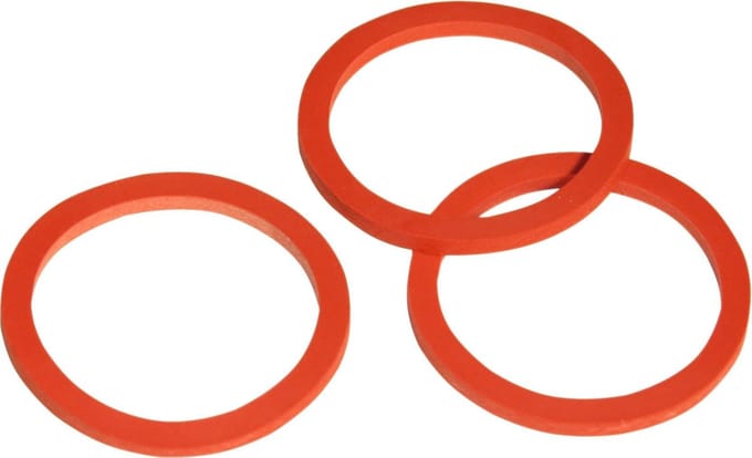 Excellent - Kalveren emmer afdichtring - Emmer - Voorkomt lekkage - Rood - 4,5 CM