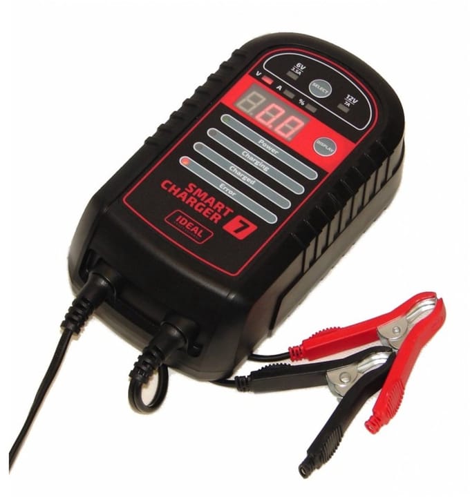 Badek Smart7 Serie - Intelligente Acculader - 6V/12V - LED-indicatoren - IP65