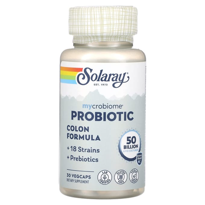 Mycrobiome Probiotische Colon Formule, 50 Miljard, 30 Plantaardige Capsules