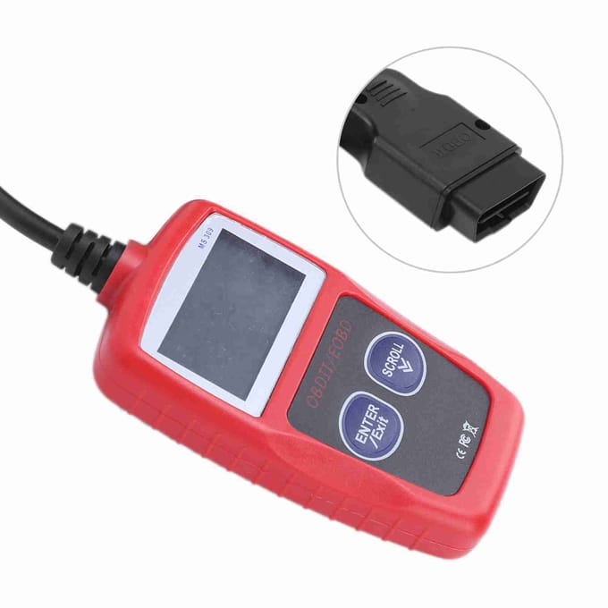 OBD2 Scanner CAN Auto Motorcode Lezer Diagnostisch Gereedschap Vervanging voor 8?18V black