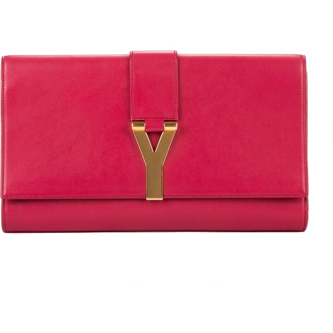 Classic Y Line Clutch  Handtas