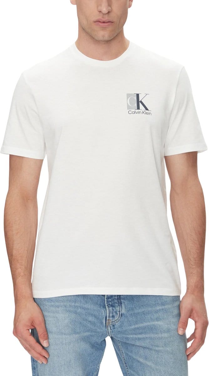 Logo Short Sleeve Tee - White Shirts