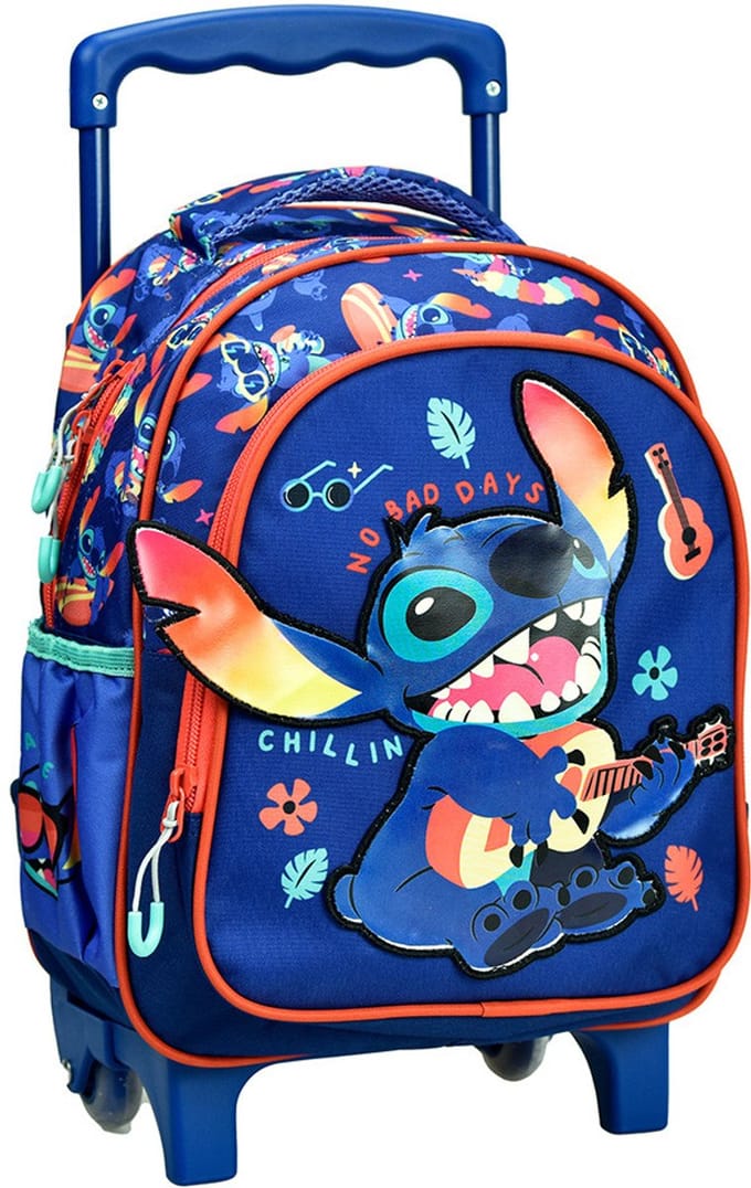 Disney Lilo & Stitch Chillin' Rolling Kindergarten Rugzak, Tas 30 cm