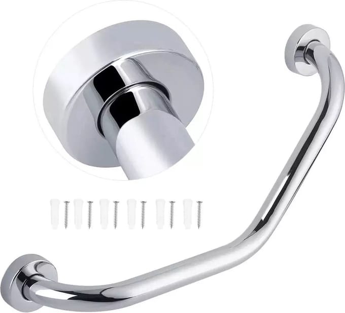 Achilles® Handgreep voor Bad & Douche 43 CM - Veiligheidsgreep - Toiletbeugel - Handgreep