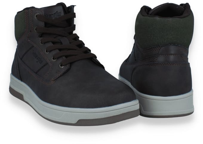 Wrangler Heren Bottine Denver Men Mid Coffee Been | Bruin | Maat: 43