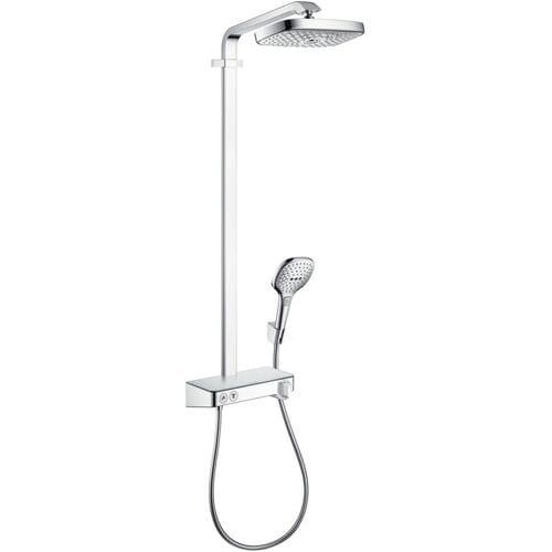 hansgrohe Raindance Select E Showerpipe 300 2jet met ShowerTablet Select 300 chroom