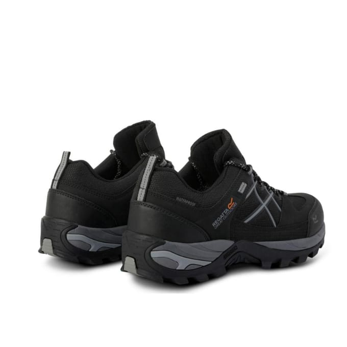 Regatta Heren Samaris III Laag Loopschoenen (Zwart/Graniet)