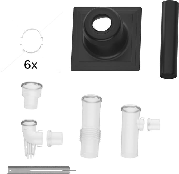 Bosch Afvoer toebehoren FC-Set110-C(14)3x Basis-bouwset C(14)3x, d:110mm, 7738113339