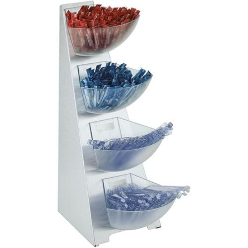 GGM Gastro Multi Rack - 4-stufig - Kunststoff - 4x 1 Liter - Silber