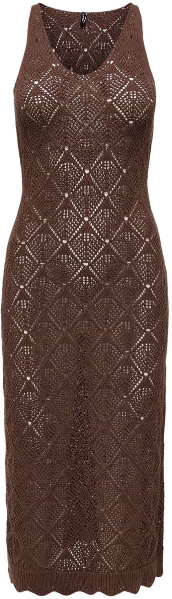 ONLY Gebreide jurk ONLSUNFLOWER Midi-jurk