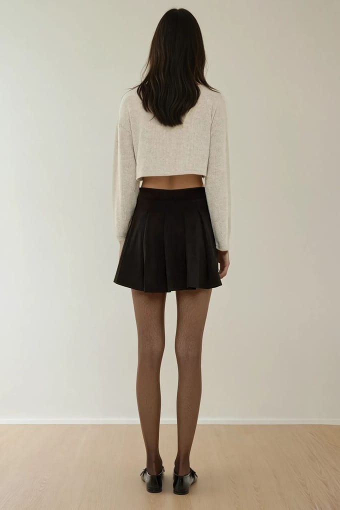 Plissé Mini Skort