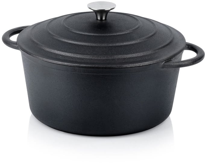 Kookpan met Deksel Gietijzeren CAST LINE 26 cm, 5 l - Kookpot - Soeppan