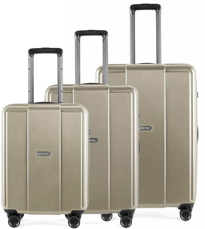 Epic Pop 6.0 4-Wiel Kofferset 3st. - Harde bagage - TSA slot - cava