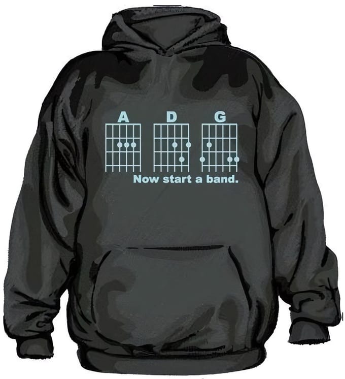 Hybris Now Start A Band-hoodie SH-3-10393-LFH2-9