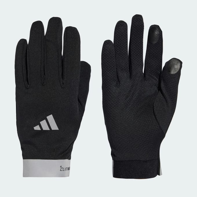 Adidas Performance Climawarm Hardloophandschoenen - Unisex - Zwart