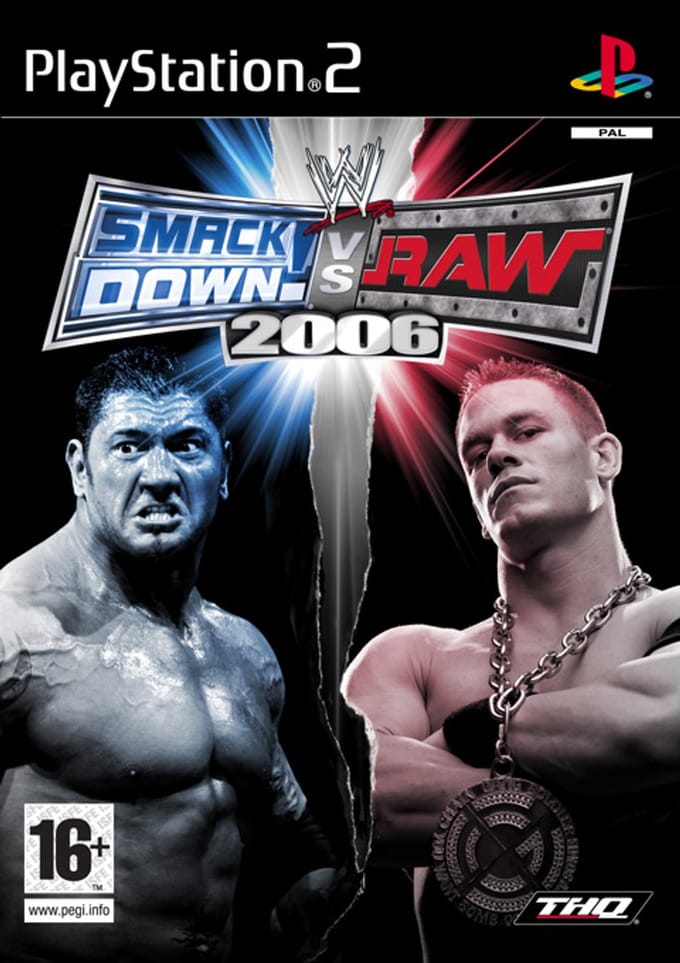 Smackdown vs Raw 2006 (ps2 tweedehands game)