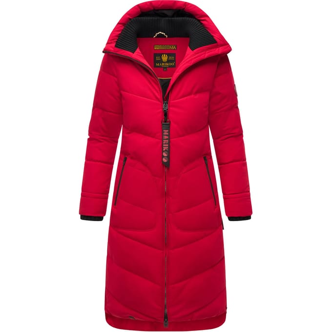 Marikoo Benikoo dames winterjas – lang, warm & stijlvol