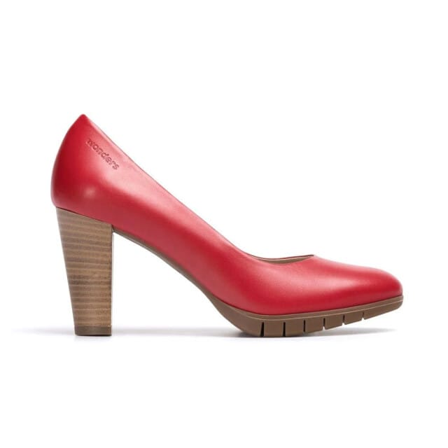 Wonders Macy - dames pump - Rood - maat 36 (EU) 3 (UK)