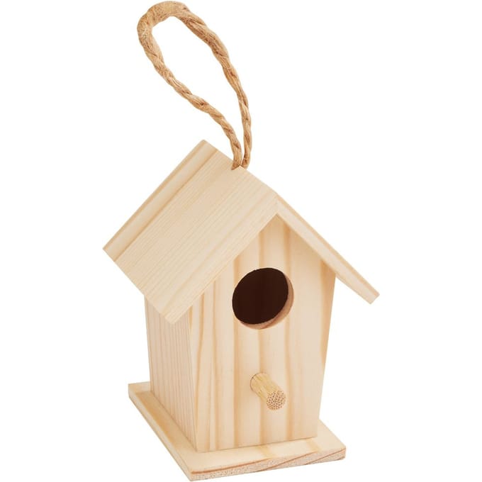 VBS Miniatuur vogelhuisje met haakjes