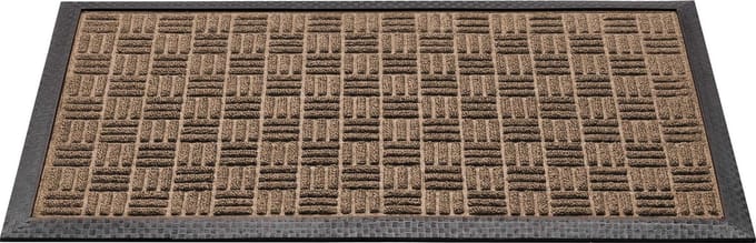 Deurmat Supreme - Beige - Polypropyleen - 40x60cm - Waterdicht