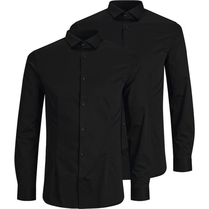 JACK & JONES Maat XL JPRBLAPARMA SHIRT L/S 2-PACK NOOS MP Heren Overhemd