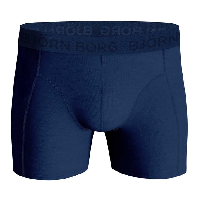 Bjorn Borg Boxers 3Pack Stretch Blauw - Maat XL - Heren - Boxershorts