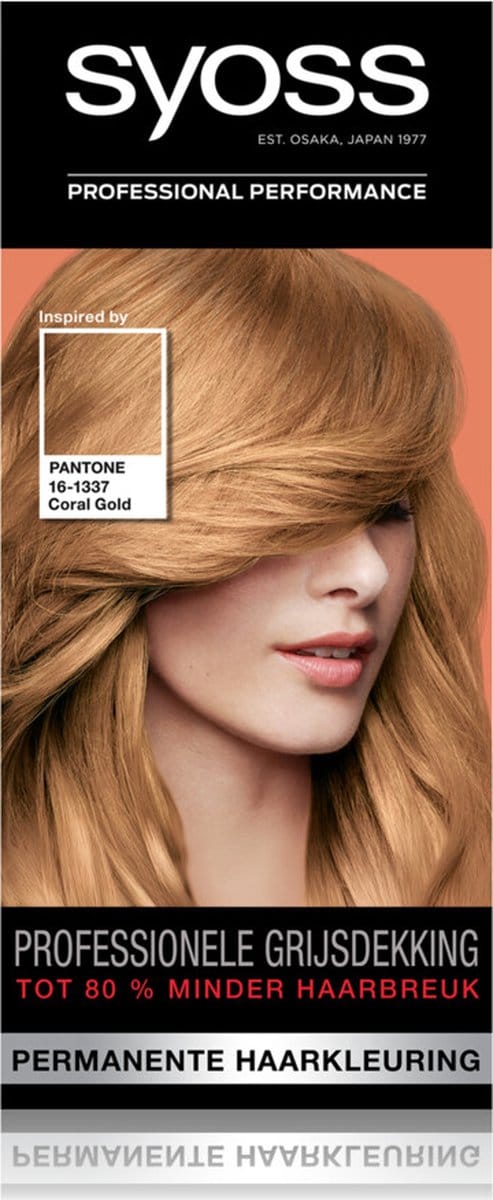 SYOSS Colors Pantone Haarverf 9-67 Coral Gold - 1 stuk