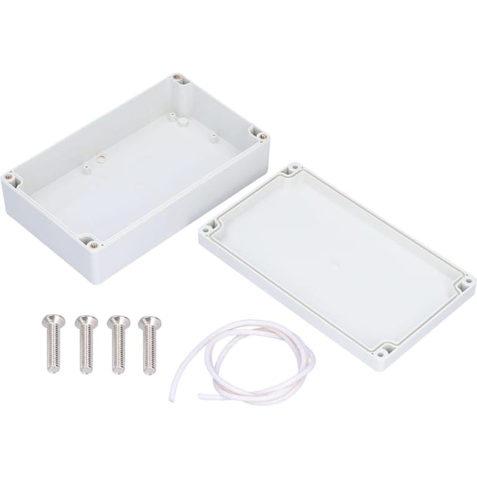 Stroomverdeeldoos ABS Kunststof Waterdicht Distributie Elektrische Projectbehuizing 200x120x56mm